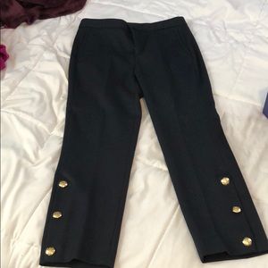 Navy blue cropped/Capri dress pants